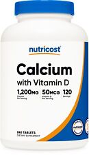 Nutricost calcium vitamin for sale  Vineyard