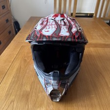 Fox moto helmet for sale  KETTERING
