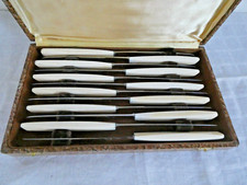 Couteaux fromage ivoirine d'occasion  Lisle-sur-Tarn