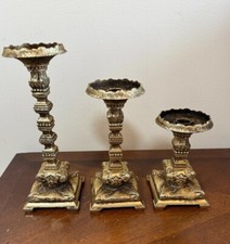 Vintage gold candlestick for sale  Stokesdale