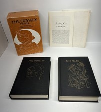 The Iliad & The Odyssey by Homer Translated By Robert Fitzgerald Box Set Rare comprar usado  Enviando para Brazil