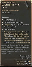 🔥Diablo 4 temporada 9 ⭐ 4GA Paingorger's Gauntlets 125 perfeito comprar usado  Enviando para Brazil