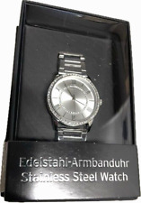 Edelstahl armbanduhr mm gebraucht kaufen  Ahlen-Dolberg