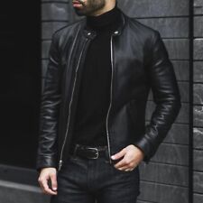 Veste noir cuir d'occasion  Expédié en France