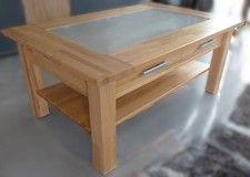 Wohnzimmertisch kernbuche mass gebraucht kaufen  Insingen