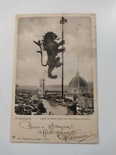 Cartolina firenze 1902 usato  Foggia
