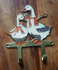 Vintage brass enamel for sale  LEVEN