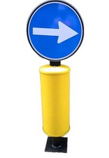 Verkehrsschild beleuchtet 80ig gebraucht kaufen  Pforzheim