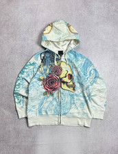 Moletom com capuz vintage Ed Hardy Christian Audigier estampa Y2K 12 M, usado comprar usado Moletom com capuz vintage Ed Hardy Christian Audigier estampa Y2K 12 M, usado comprar usado  Enviando para Brazil