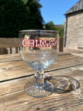 Chimay beer glass for sale  BRECON