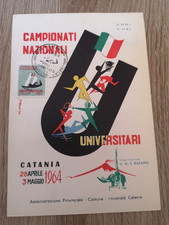 Cartolina campionati nazionali usato  Roma