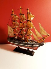 Holzmodell segelschiff dreimas gebraucht kaufen  Berlin