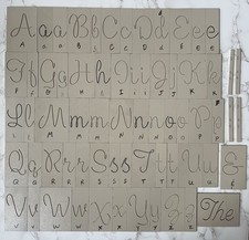 Lot pantograph script for sale  Flushing