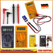 Usado, Digital Multimeter Messgerät AC DC LCD Strommesser Strom Voltmeter Amperemeter comprar usado  Enviando para Brazil