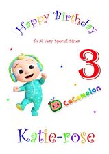 Cocomelon birthday card for sale  LONDONDERRY