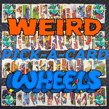 WEIRD WHEELS PICK-A-CARD #1-#55 OR WAX WRAPPER TOPPS 1980 (varas estranhas, malucas, gpk) comprar usado  Enviando para Brazil