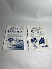 SOMENTE MANUAL! SEGA Master System Hang-On & Astro Warrior Combo & Global Defense! comprar usado  Enviando para Brazil
