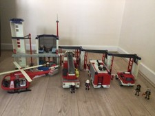 Mega playmobil fire for sale  PWLLHELI