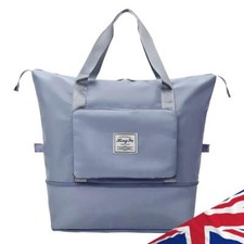 Útil Bolsa de Viagem Dobrável de Grande Capacidade Bolsa de Tecido Oxford Leve para Mulheres comprar usado  Enviando para Brazil