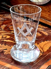 Masonic firing glass for sale  GRAVESEND