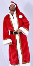 Fantasia de Papai Noel Adulto, Loungewear Luxuoso do Papai Noel, Tamanho Único, usado comprar usado  Enviando para Brazil