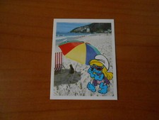 Figurina puffi girotondo usato  Torino