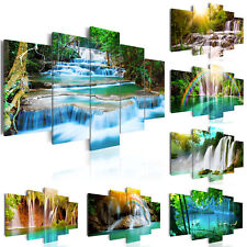 Wasserfall vlies leinwandbilde gebraucht kaufen  Lübbenau/Spreewald