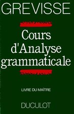 Cours analyse grammaticale d'occasion Cours analyse grammaticale d'occasion  France