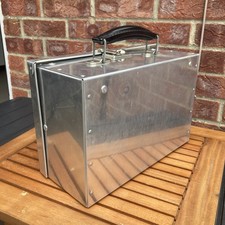 Vintage aluminium suitcase for sale  BOGNOR REGIS