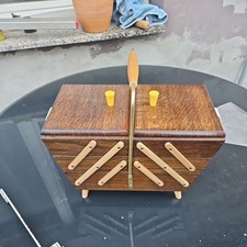 Antiker nähkasten holz gebraucht kaufen  Berlin