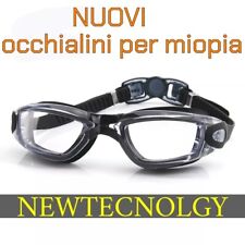 Occhialini nuoto personalizzat usato  Napoli