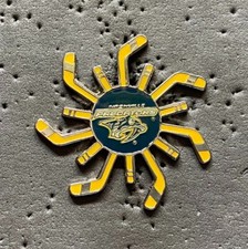 Usado, Broche de hóquei Nashville Predators Rapid Fire Sticks NHL comprar usado  Enviando para Brazil