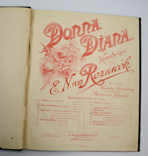 Altes notenbuch donna gebraucht kaufen  Dresden