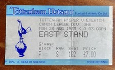 Biglietto stadio tottenham usato  Genova