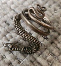 Fingerring schlange 925 gebraucht kaufen  Kiel