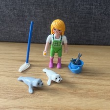 Playmobil zoo keeper for sale  BISHOP AUCKLAND