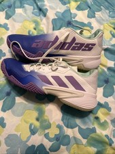 Tênis Adidas feminino barricada quadra azul roxo tamanho 8,5 comprar usado  Enviando para Brazil