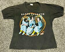 Camiseta Vintage 1980 Black Sabbath Heaven and Hell Tour Tamanho GRANDE RARA comprar usado  Enviando para Brazil