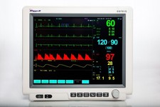 Monitor de pacientes, 15", SpO2, NIBP, sonda temporária, respiração, tela sensível ao toque da impressora comprar usado  Enviando para Brazil