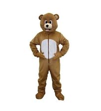 Fantasia de urso de pelúcia marrom mascote animal adulto festa de aniversário Halloween carnaval, usado comprar usado  Enviando para Brazil