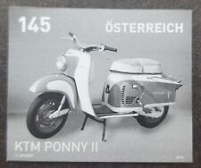 Scooters Austria KTM Ponny II 2014 Motocicleta (selo com estampa preta imperfeita) MNH comprar usado  Enviando para Brazil