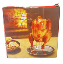Usado, Assador de frango aço inoxidável rotisserie de frango novo em folha caixa aberta comprar usado  Enviando para Brazil