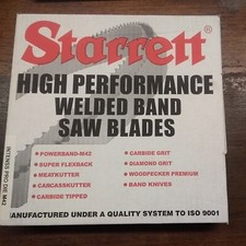 Starrett bandsaw blade for sale  WORKSOP