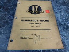 Minneapolis moline shop for sale  Benton Harbor