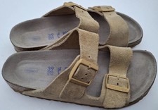 Birkenstock taupe suede for sale  SOUTHAMPTON