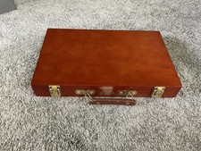 Holzkoffer braun leichte gebraucht kaufen  Rehlingen-Siersburg