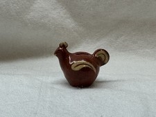 Usado, Banco de frango pintado em miniatura IGMA Artisan Jane Graber Redware: escala 1:12 comprar usado  Enviando para Brazil