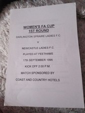 Womens cup darlington for sale  NEWPORT