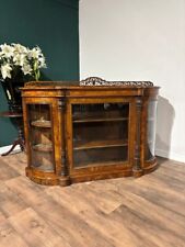 Victorian walnut credenza for sale  WREXHAM