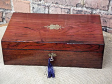 Rosewood writing slope for sale  LOUTH